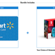 Nintendo Switch + $35 Gift Card | $300 | | Walmart